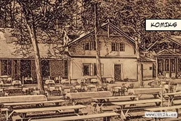 Do „Rudláku“ se chodilo bavit, Čapek tam dopsal Krakatit. Po opravě se budova znovu otevřela