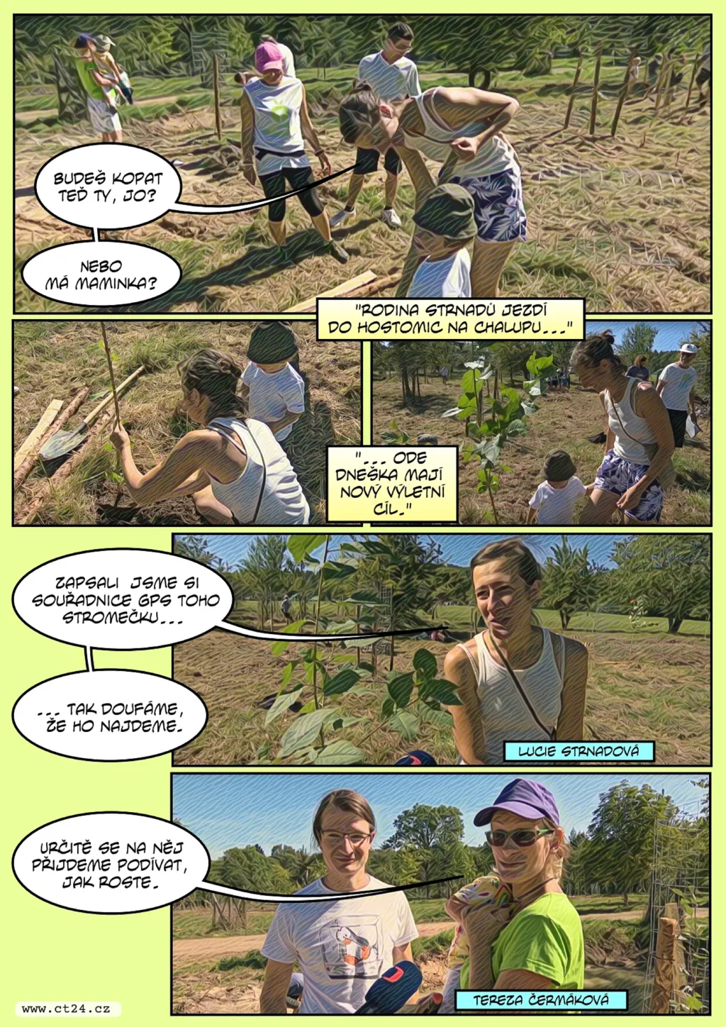 Dobrovolníci vysázeli 2,5 tisíce stromů