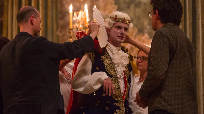 Natáčení filmu Il Boemo