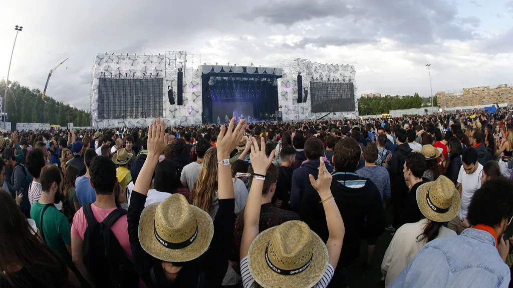 Účastníci festivalu MadCool 2017, archivní snímek