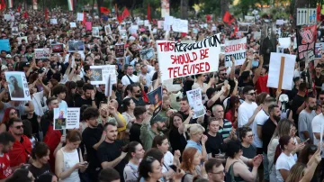 Protesty v Albánii (6. června 2026)