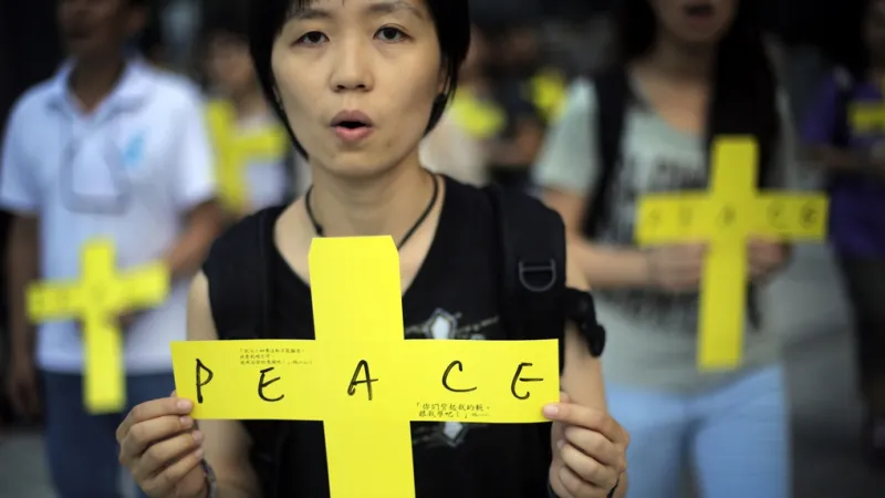 Demonstrace v Hongkongu