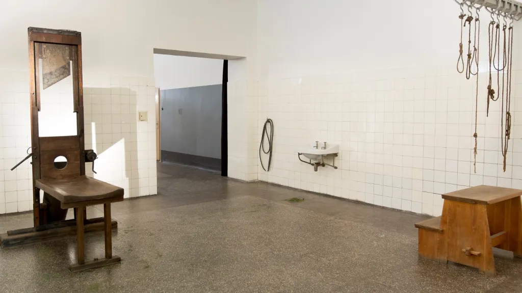 Pankrácká popravčí místnost – takzvaná sekyrárna