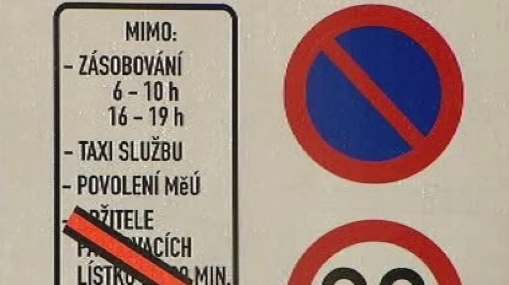 Omezení v dopravě