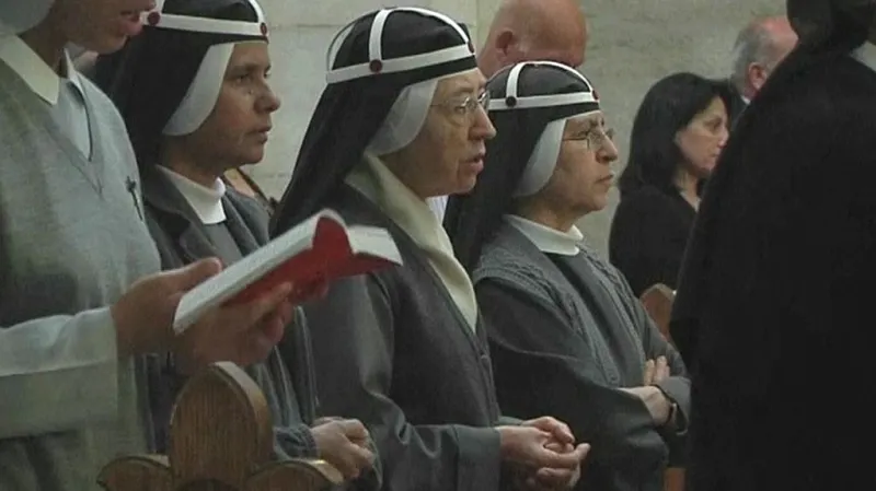 Velikonoční bohoslužba v Betlémě