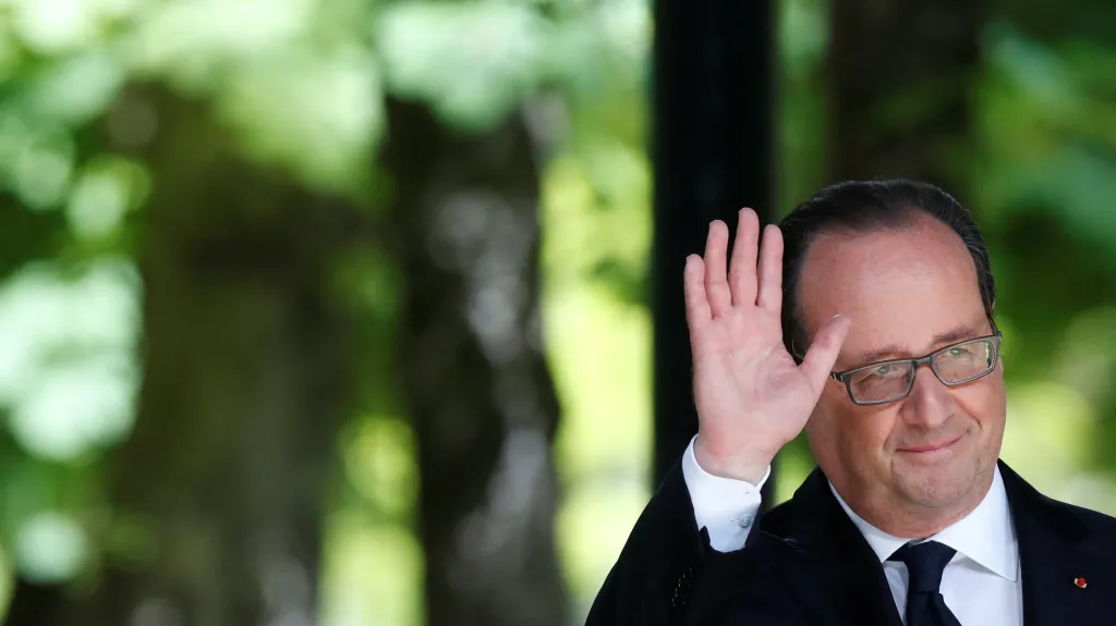 Končící francouzský prezident Francois Hollande