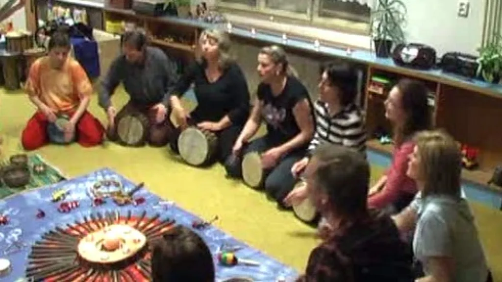 Účastnice kurzu muzikoterapie