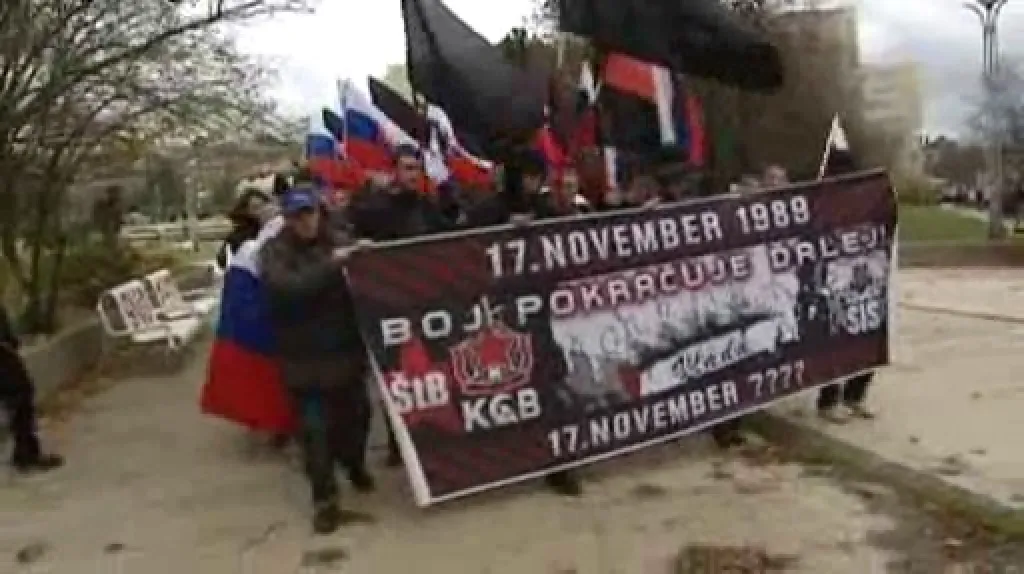 Demonstrace proti Robertu Ficovi