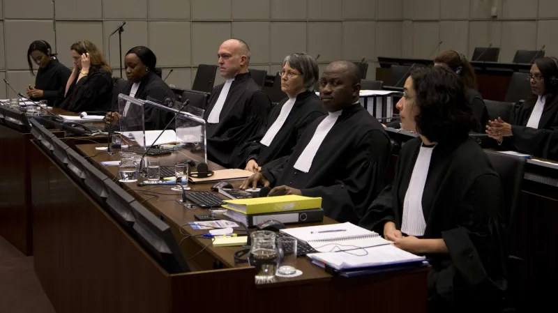 Odvolací soud s Charlesem Taylorem