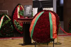 Bělorusové se rozloučili se šéfem diplomacie. Jeho smrt provázely spekulace o zapojení Moskvy