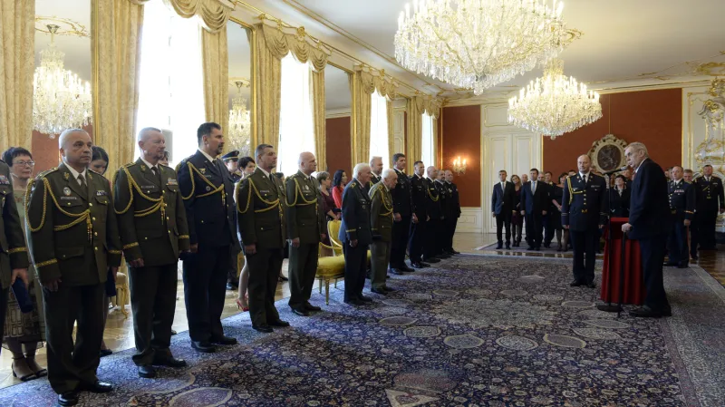 Jmenování a povýšení generálů na Den vítězství 2019