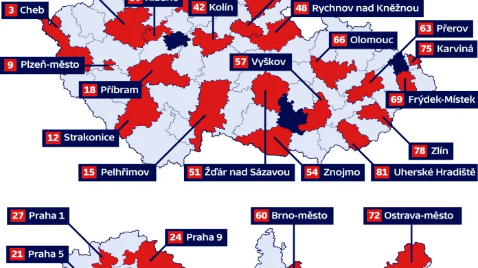 Senátní volby 2020 – obvody, kde se bude letos volit