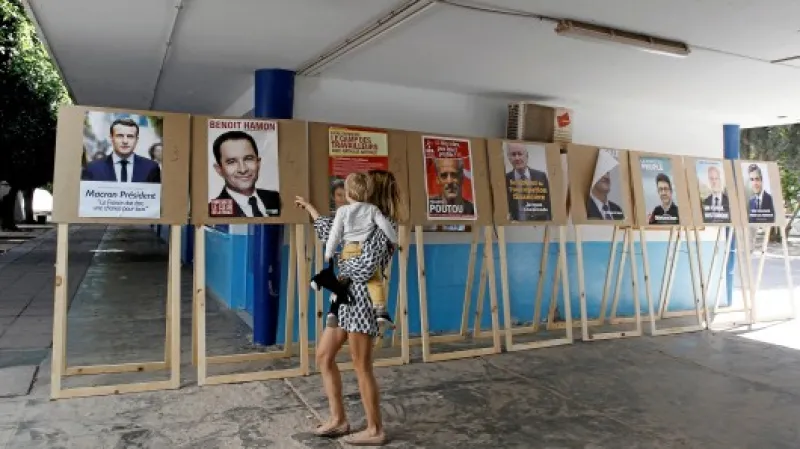 Momentky z volebních místností