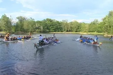 Dračí lodě závodily v Přerově