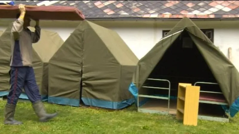 Dětské tábory po povodních