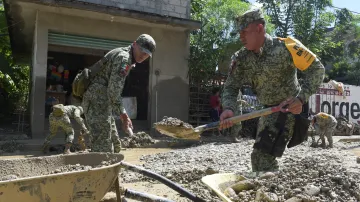 Povodně zaplavily Mexiko