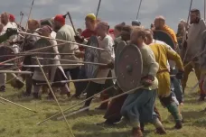 V dánské pevnosti se konala rekonstrukce vikinských bitev