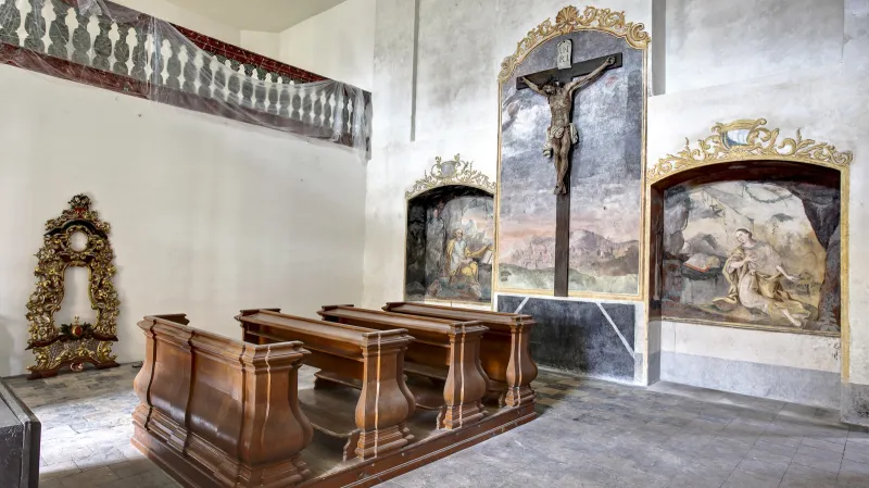 Interiér Hospitalu Kuks po rekonstrukci