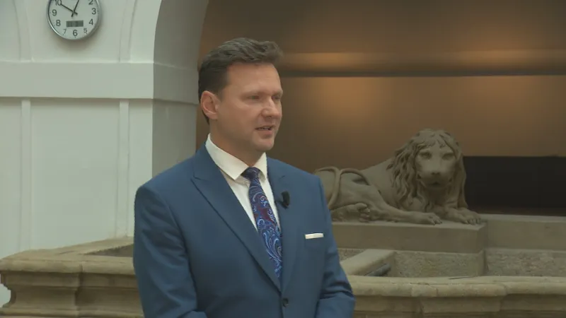 Místopředseda ANO Radek Vondráček o ustavující schůzi Poslanecké sněmovny