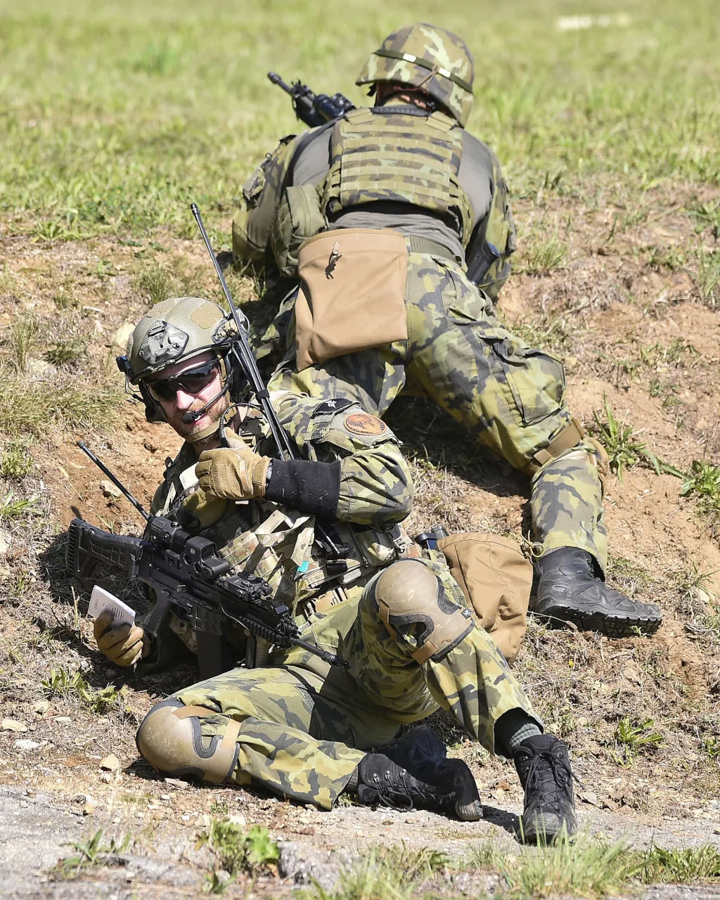 Hlavním úkolem letošního cviční je koordinace leteckých návodčích (JTAC) při navádění letadel na cíl