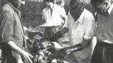 Koncentrační tábor Litoměřice - exhumace těl