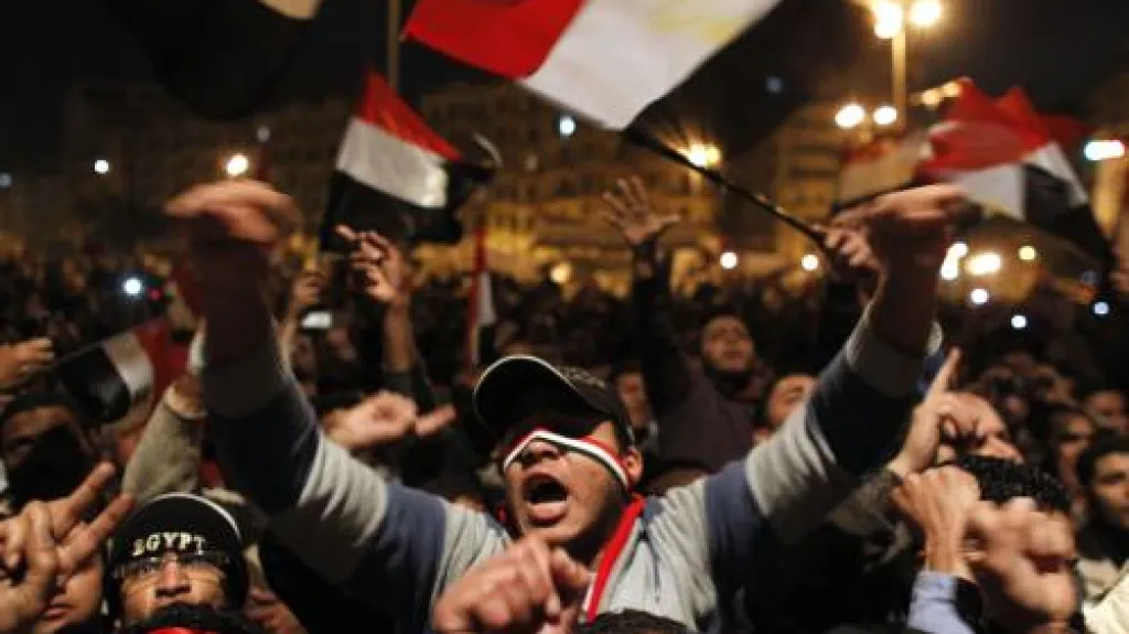 Egyptští demonstranti očekávají odchod Mubaraka