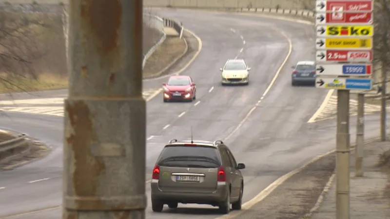 Křižovatka v Táboře