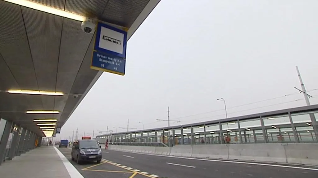 Nová zastávka na Svinovských mostech