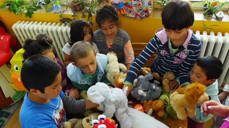 Děti migrantů v Bělé