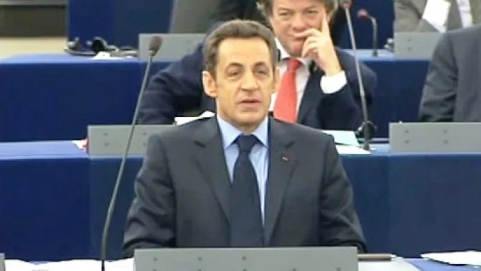 Francouzský prezident Nicolas Sarkozy dnes přednesl v Evropském parlamentu zřejmě svůj poslední projev před koncem francouzského předsednictví v Evropské unii.