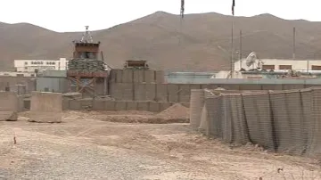Vojenská základna v Afghánistánu