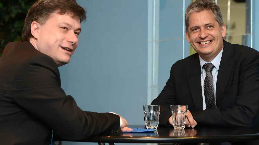 Pavel Blažek a Jiří Dienstbier