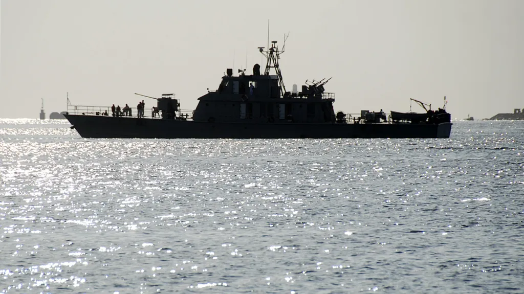 Íránské válečné lodě, ilustrační foto