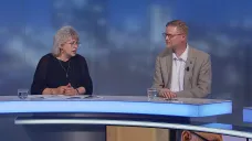 Poslankyně Margita Balaštíková (ANO) a místopředseda KDU-ČSL Pavel Bělobrádek