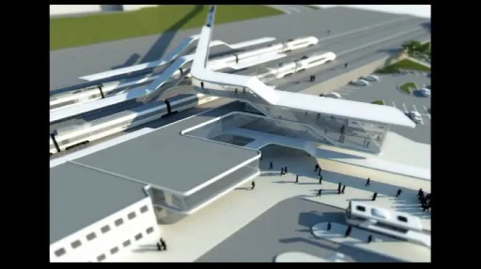 Projekt nového dopravního terminálu