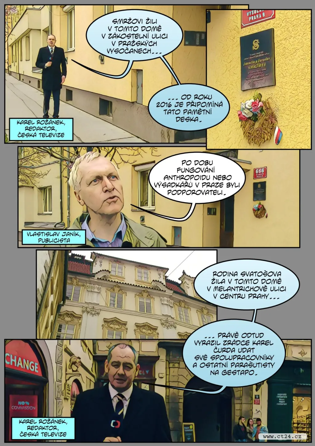 Ulice pojmenované po hrdinech odboje