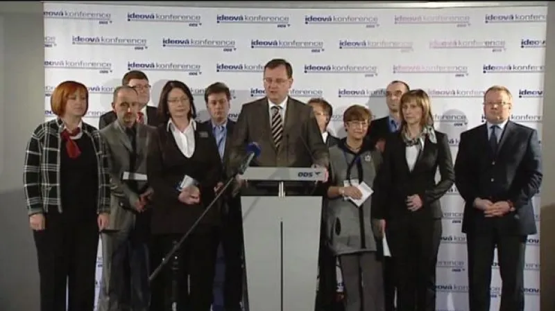 Brífink ODS po ideové konferenci