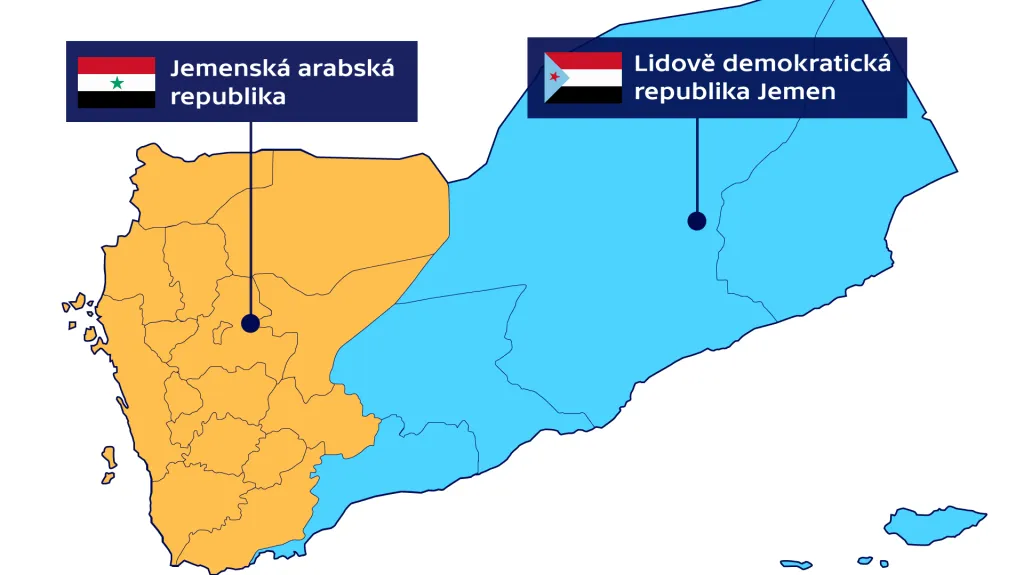Jemenské státy 1968-1990
