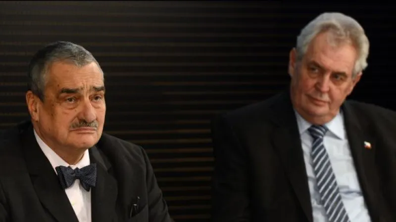 Spor mezi Schwarzenbergem a Zemanem tématem Událostí ČT