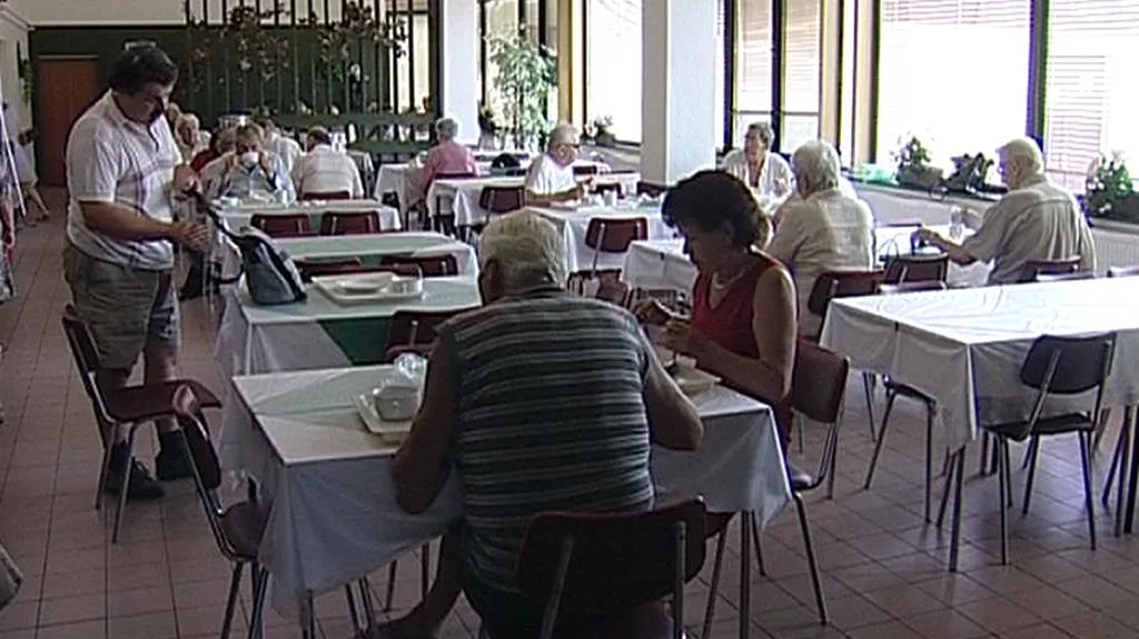 Jídelna seniorského domu
