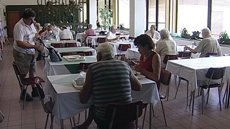 Jídelna seniorského domu