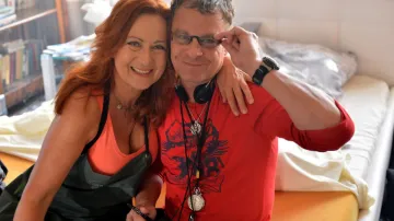 Simona Stašová a Filip Renč