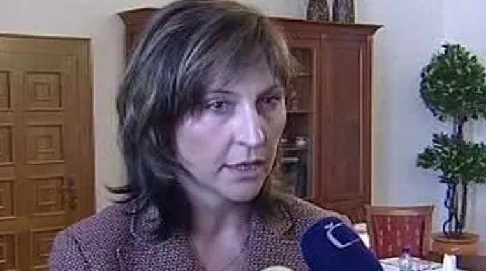 Primátorka Chomutova Ivana Řápková (ODS)