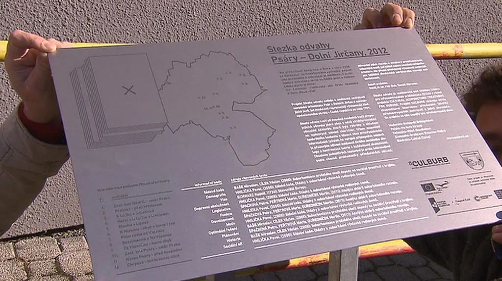 Naučná stezka Psáry - Dolní Jirčany