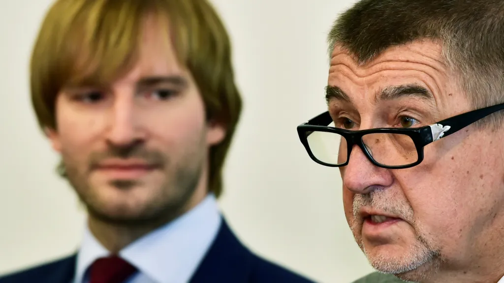 Adam Vojtěch a Andrej Babiš