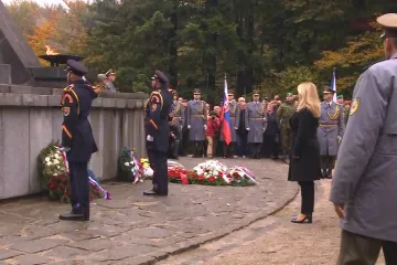 Slováci a Češi si připomněli pětasedmdesáté výročí krvavých bojů na Dukle