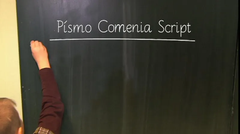 Písmo Comenia Script