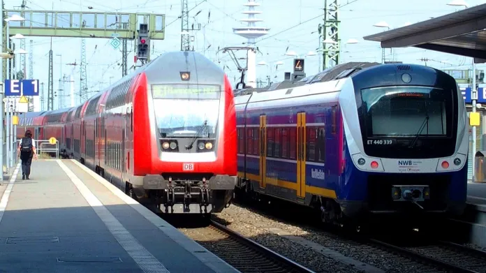 Německé regionální vlaky