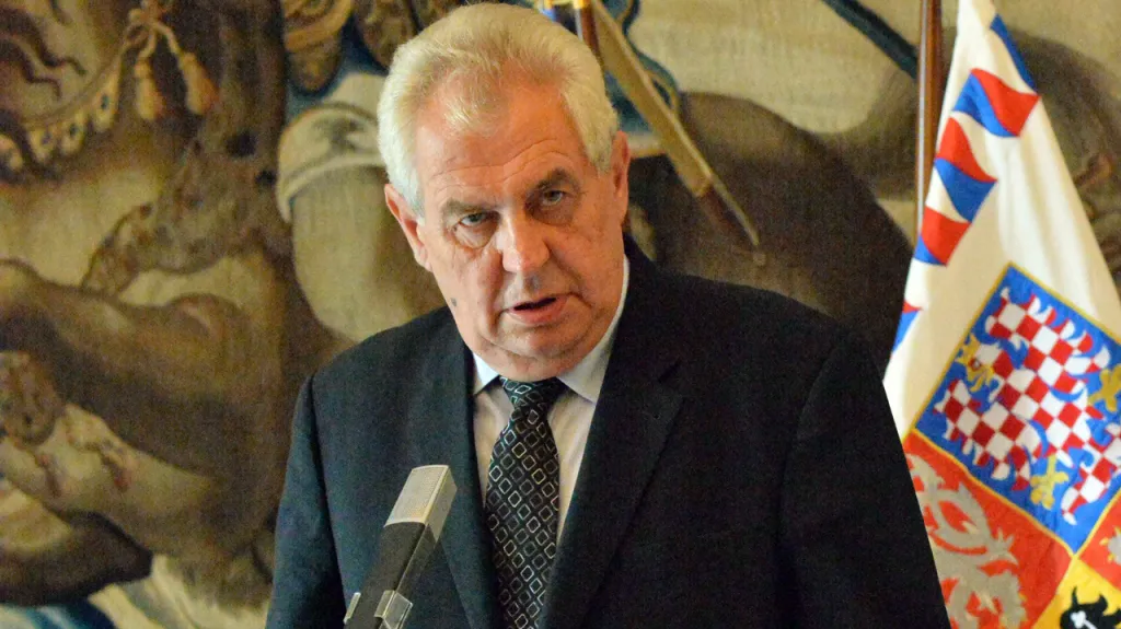 Prezident Miloš Zeman
