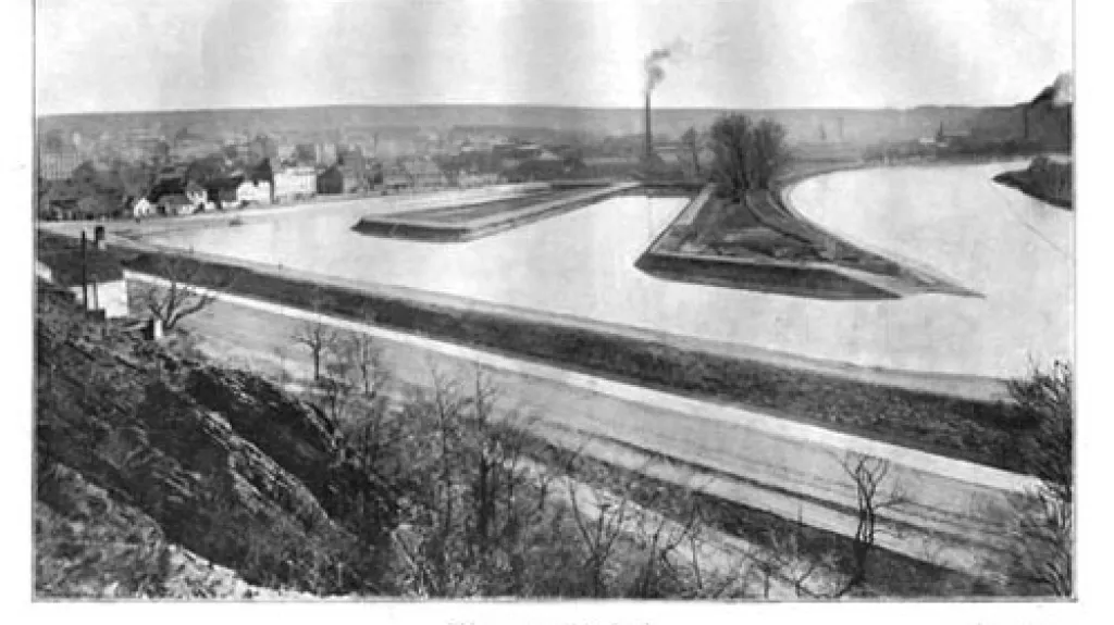 Přístav obce libeňské